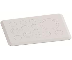 ABB Componente Juego de bridas para racores M 1M63/M50 2xM32/M20 - 2CPX010453R9999