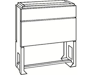 ABB EH3 Base de poliéster DIN 00 Montado - 4TBE843390N0100