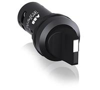 Abb-entrelec c2ss2-10b-02 - Selector compacto 2 posición negro opaco