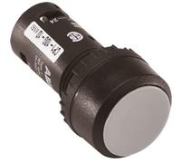 Abb-entrelec cp1-10w-10 - Pulsador compartimento rasante blanco opaco