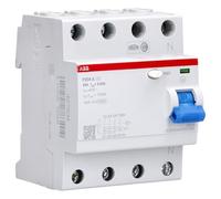 ABB Diferencial F204A-25/0,03 25 A 30 mA Blanco y Rojo