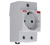 Base Modular ABB Schuko Alemán M1175 con Cubierta 250V 16A