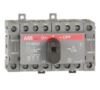 Abb-entrelec ot16f4c - Interruptor conmutador ot16f4 contactos montaje sobre perfil din