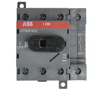 Abb-entrelec ot80f4n2 - Interruptor secciónador/secciónable 4 polos 80a 80/75a/a