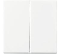 ABB Interruptor Inteligente Doble Rocker Balance Blanco - 2CKA006730A0163 [10 Piezas]
