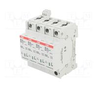 Dispositivo de protección contra sobretensiones , serie OVR T2, modelo 4L, rango de voltaje 40-275 V, tipo TS, versiones QS