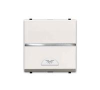 ABB Pulsador ancho Blanco N2204-2-BL
