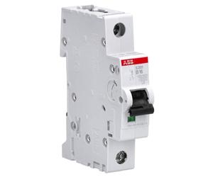 Abb s201-b16 w/o acc. corta circuito disyuntor en miniatura tipo b 1