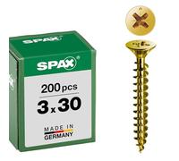 Abc 2102J3X30 - Tornillo Aglomerado Bicr Vp3 Abc Spax 3X30 2