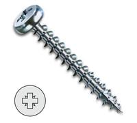 ABC SPAX-S Tornillo para madera de acero Pozidriv 20mm x 5mm (Pack de 1000) con acabado WIROX A3J