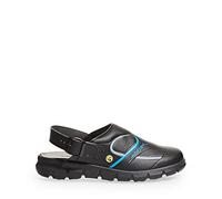 Abeba Zapatos de trabajo Dynamic Clog - Microfibra, OB, Esd, Src EUR 37