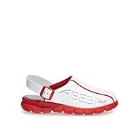 Abeba Zapatos de trabajo Dynamic Clog - cuero liso, Mit imprenta, OB, A, E, Src EUR 42
