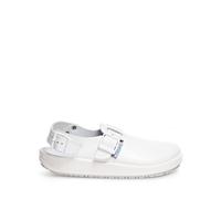 Abeba Calzado de trabajo Goma sandalia ocupacional - cuero, Src, Sanitätsclog EUR 45