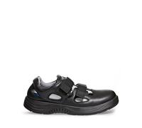 Abeba Seguridaditzapatos X-Light sandalia - cuero liso, puntera de acero, S1, Src EUR 43
