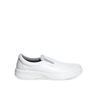 Abeba X-Light 711132 - Zapatillas bajas de piel lisa, color blanco, talla 40 EU