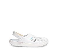 Abeba Zapatos de trabajo Goma Zueco Médico Perforado - Piel, Src, Sanitätsclog EUR 43