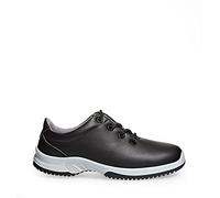 Abeba - Zapatos de trabajo (aptos para cocina, microfibras A, plantilla intercambiable, antideslizante, O2,FO, SRC, HACCP), color negro negro negro Talla:39