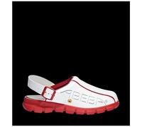 Abeba Zapatos de trabajo Dynamic Clog (Mit imprint) - cuero liso, OB, Esd, Src EUR 42