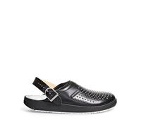 Abeba Zapatos de trabajo Goma Zueco Médico Perforado - Piel, Src, Sanitätsclog EUR 40