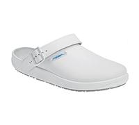 Abeba - Zuecos para uniforme de trabajo, blanco, 9200