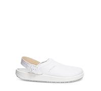 Abeba - Zuecos para uniforme de trabajo, blanco, 9200
