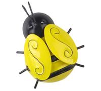 Abeja de Metal Decoración de Pared 3d para Jardín y Patio | Tonalidad Brillante, Acabado Rústico, Colgable en Interior y Exterior, para Corteza de Árbol y Valla