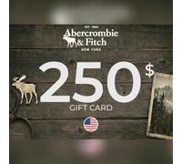 Abercrombie & Fitch Gift Card 250 USD Key - UNITED STATES