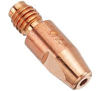 Abicor Binzel 140.0679 - Punta de contacto para antorcha de soldadura, CuCrZr, tamaño de rosca M8, diámetro de alambre de 2,4 mm, diámetro de 10 mm, longitud de 30 mm (paquete de 10)