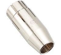 Abicor Binzel 145.0115 - Boquilla de gas con aislamiento extendido para antorcha de soldadura MIG/MAG, cónica, 15,5 mm de diámetro, 61,5 mm de longitud, 10 unidades