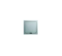 ABL Enchufe de suelo con tapa abatible de acero inoxidable 94MM IP41 - 1471-ESM