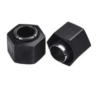 Ableholy 2 pinzas de enrutador de 12 mm y 12,7 mm para DW621 DW616 DW618 y para Bosch 1617 1618 tuerca de repuesto de metal