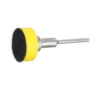 Ableholy Papel de lija autoadhesivo de disco de 1 pulgada con vástago de 3 mm, almohadilla de pulido abrasivo de 25 mm para amoladora eléctrica baja por debajo de 10000 rpm