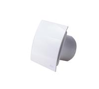 Abluftventilador Baño 100 mm Axiallüfter 4 Velocidades IPX4 Montaje Pared Escudo