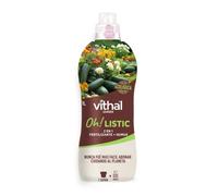 Abono Orgánico Líquido con Humus Oh! Listic 1L MUY EFICAZ | Fertilizante Ecológico 2 en 1 | Para Huerto, Plantas, Frutales y Cítricos | Estimula Raíces y Fertilidad del Suelo | Nexum Market