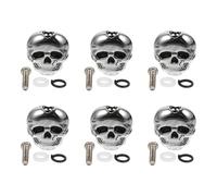 ABOOFAN 12 Piezas manija del afinador de guitarra instrumentos musicales organos musicales guitarra acústica repuesto ligero sintonizador las cuerdas clavija nariz Metal