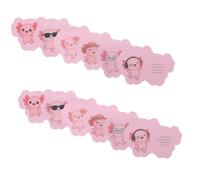 ABOOFAN 60 Tarjetas de Afirmación para Mujeres Arte Mexicano de Axolotl Rosa, Papel Mindfulness y Refuerzo de Autocuidado Diario