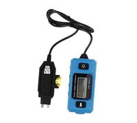 ABOOFAN Comprobador Electrónico de Fusibles Automotriz Medidor de Corriente Digital, Fácil de Transportar, Material Abs para Pruebas de Corriente en Vehículos
