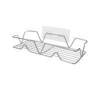 ABOOFAN Estante de Esquina Colgante sin Perforar de Acero Inoxidable | Instalación sin Rastro, Ahorro de Espacio, para Azulejos de Baño, Organiza Champú y Bolas de Baño