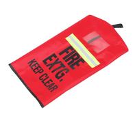 ABOOFAN Funda Protectora y Resistente al Clima Extintor de Incendios Roja para Tira Reflectante Tejido Durable para Uso Exterior Comercial