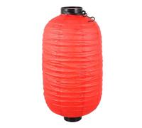 ABOOFAN Linterna de Papel LED Roja Estilo Japonés, Luminaria Decorativa Colgante Fácil de Montar para Festival y Fiestas en Hogar