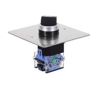 ABOOFAN Selector en 3 Posiciones Inoxidable Acero Rotativo de Panel