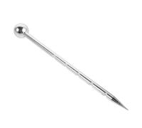 ABOOFAN Sonda de Suelo Agrícola de Acero Inoxidable para Muestreo y | Varilla de 28cm, Color Plata, Resistente al Óxido, para Escuelas y Hogares, Uso en Tierra