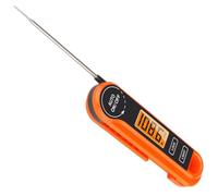 ABOOFAN Termómetro de Barbacoa Digital con Sonda Pantalla Lectura Rápida Segundos Magnetizado para Cocina y Parrilla para Carne y Pescado