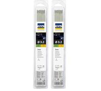 Abratools - Juego electrodo gys diámetro 3,2mm inoxidable 316l(blister 8u) (Paquete de 2)