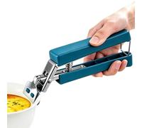 Abrazadera antideslizante de acero inoxidable con aislamiento térmico | Pinzas de agarre para cuencos, platos, ollas, hogar, cocina, restaurante, cafetería, camping, bufé