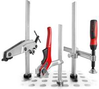 Abrazadera Bessey con alcance fijo, modelo TW16 200/100 (con mango de palanca).| TW16-20-10K