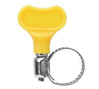 Abrazadera de Manguera de Acero Inoxidable con Mango de Plástico, Clips de Tubo, Engranaje de Tornillo sin Fin, Abrazadera de Manguera de Mariposa, 10 Uds. (16-25 mm)