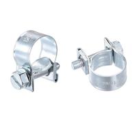 Abrazadera de manguera de inyección de combustible de acero galvanizado(13-15mm 20pcs)
