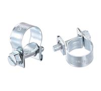 Abrazadera de manguera de inyección de combustible de acero galvanizado(13-15mm 20pcs)