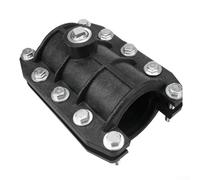 Abrazadera de reparación de tuberías de agua para tubos de 25 mm, 32 mm y 63 mm, material Pe, sello a prueba de fugas, para tuberías de cemento de PVC de hierro fundido, fácil instalación, fijación de